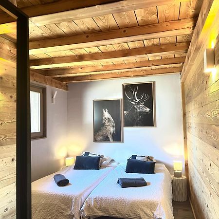 Chalet Le Petit Nicolas, Jacuzzi, Vue Mont Blanc Шамони Екстериор снимка