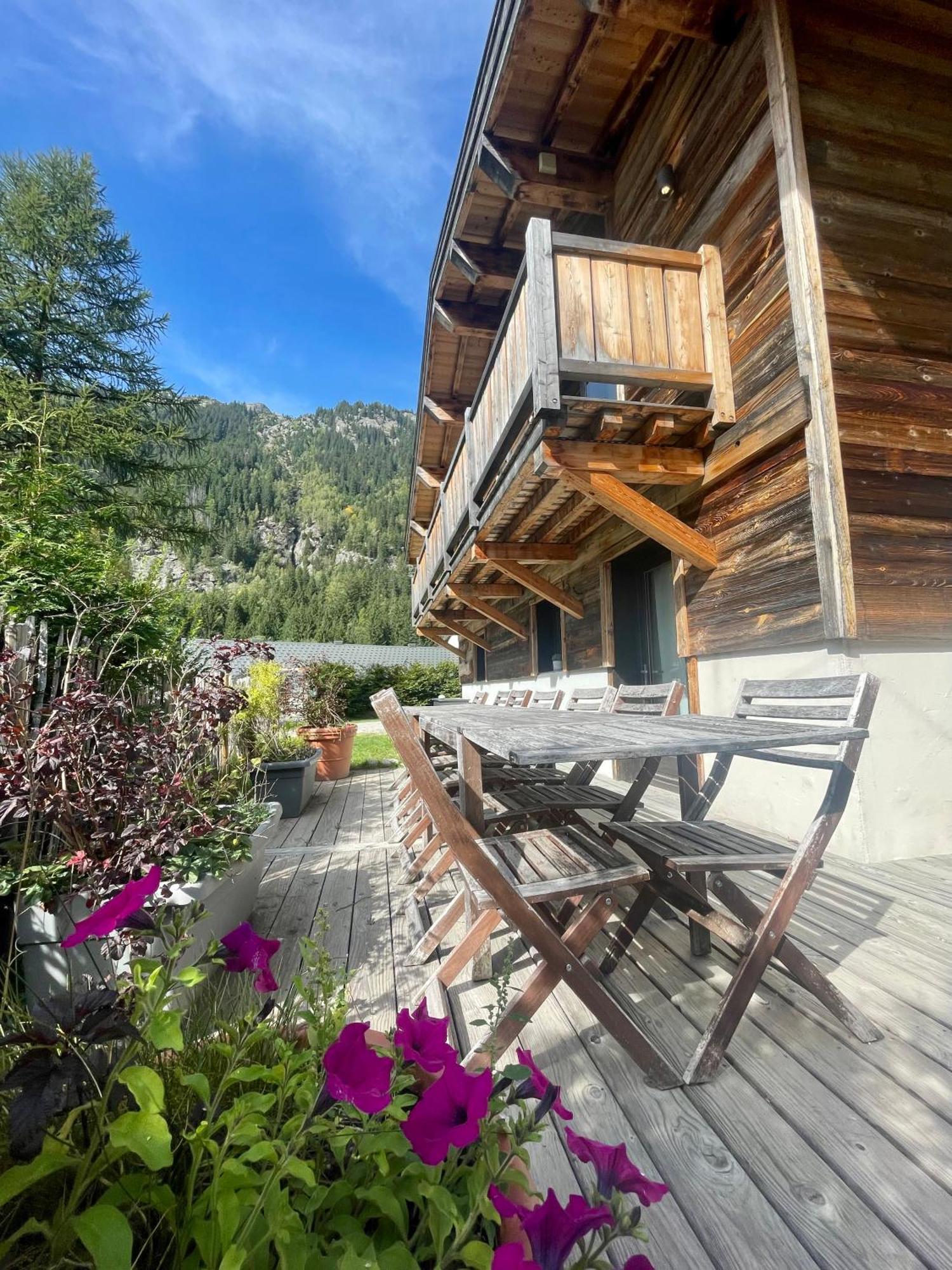 Chalet Le Petit Nicolas, Jacuzzi, Vue Mont Blanc Шамони Екстериор снимка