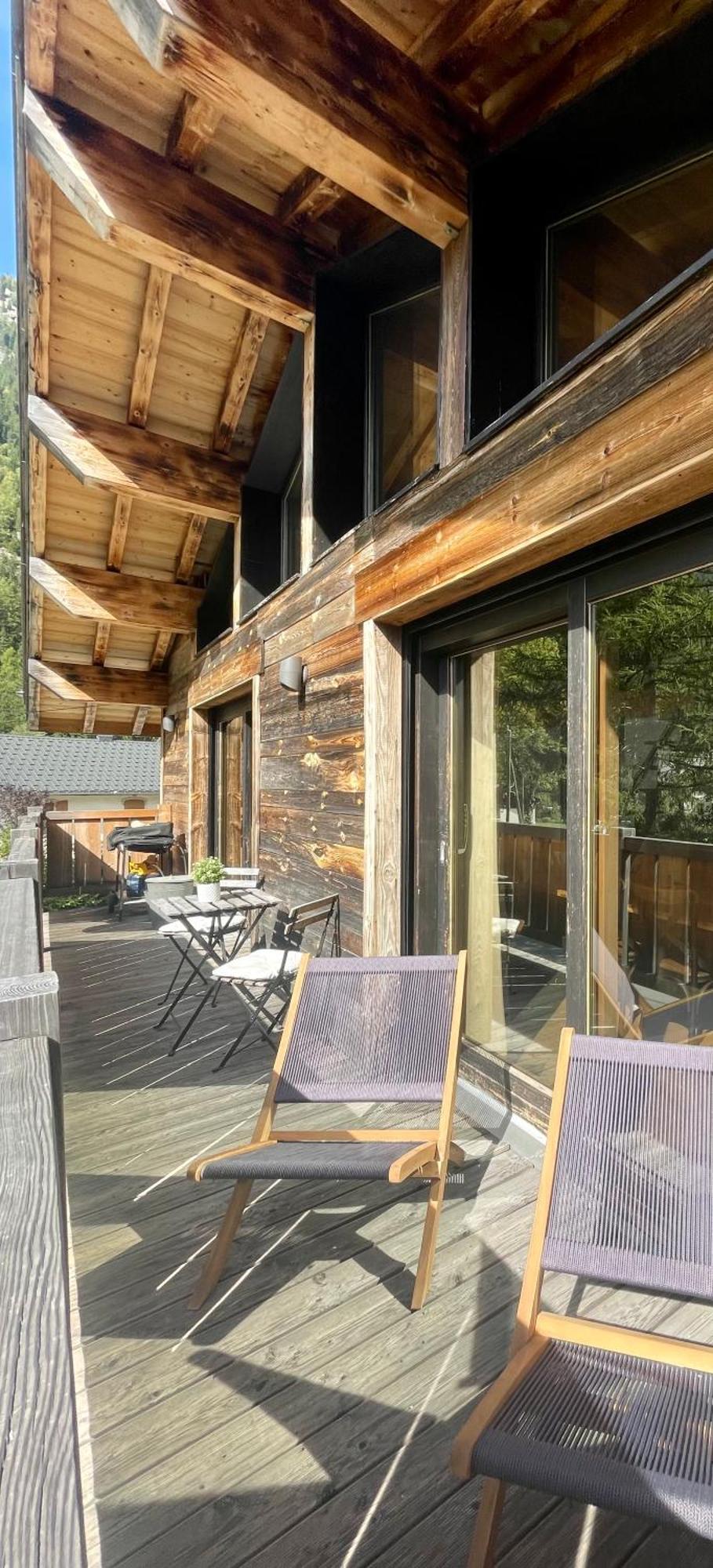 Chalet Le Petit Nicolas, Jacuzzi, Vue Mont Blanc Шамони Екстериор снимка